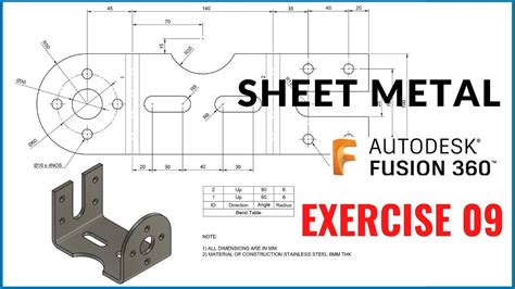 fusion 360 sheet metal tutorial